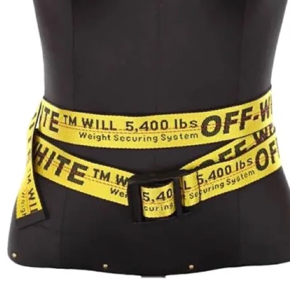 OFF WHITE INDUSTRIAL BELT - Picture 4 of 4